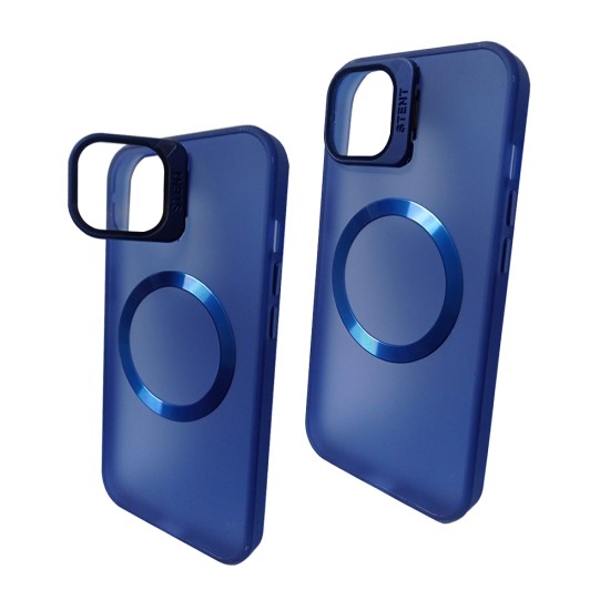 Capa de Proteção de Fusão de Silicone para Apple iPhone 12/12 Pro Azul